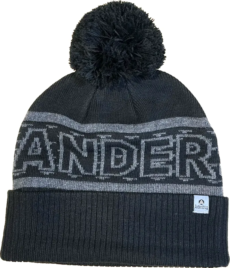 Andersbrug Bobble Hat in Black 